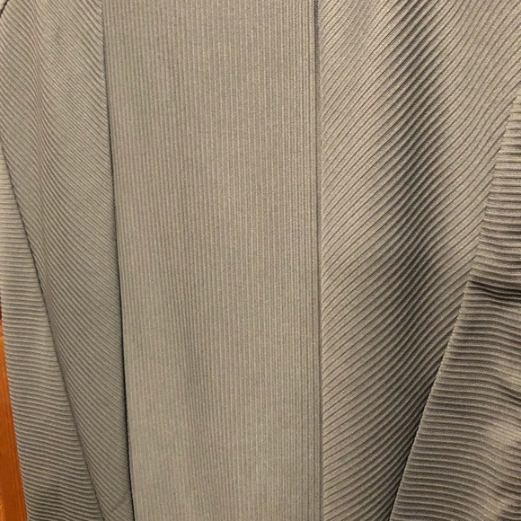 Military green ribbed skirt BUY 3 GET 1 FREE - Picture 3 of 4